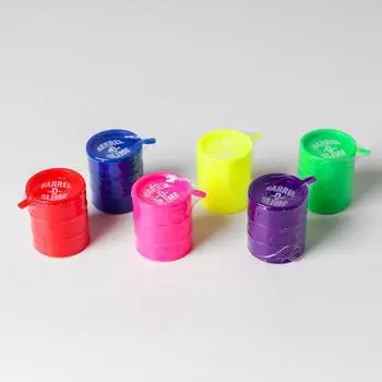 Лизуны Слаймы в бочке Barrel O Slime 4.5 см, набор 6 штук