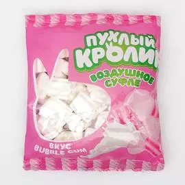Маршмеллоу "Пухлый Кролик" Bubble Gum, 85 г