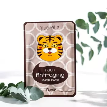 Маска для лица Puorella омолаживающая Тигр