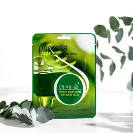 Маска для лица Puorella с экстрактом алоэ