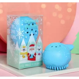 Массажёр для лица "Будь умницей и красавицей", голубой, 12 х 5,5 х 5,5 см