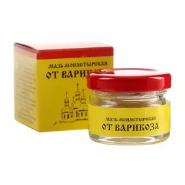 Мазь «Монастырская От варикоза», 25 мл