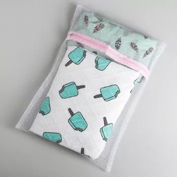 Мешок для стирки, крупная сетка, 30 см 40 см