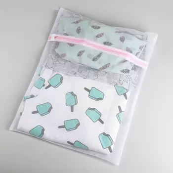 Мешок для стирки, мелкая сетка, 40 см 50 см