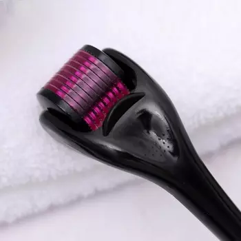 Мезороллер универсальный, 540 игл, 0,3 мм, цвет чёрный