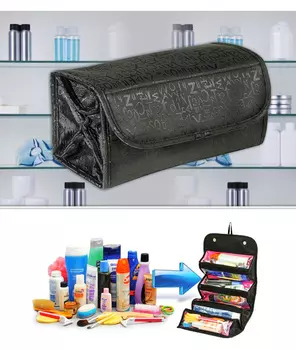 Многофункциональная дорожная сумка для хранения косметики, органайзер для путешествий, для визажиста