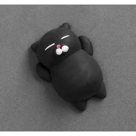 Мялка-антистресс «Кошечка», цвет чёрный