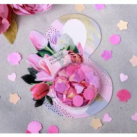 Мыльное конфетти 8 Марта