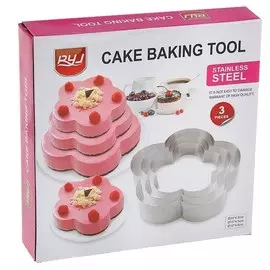 Набор для выпечки "Cake Baking Tool",Цветок (3 шт)