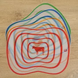 Набор досок разделочных гибких 40х30 см, 4 шт