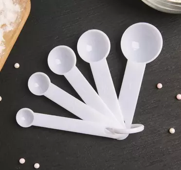 Набор мерных ложек, 5 шт