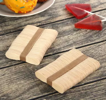 Набор палочек для мороженого, 100 шт, 7,51,1 см