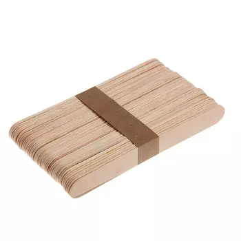 Набор палочек для мороженого, 50 шт, 15*1,9 см,