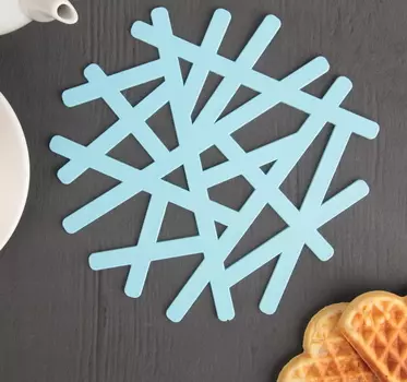 Набор подставок под горячее Геометрия, 2 шт. 19,5 см