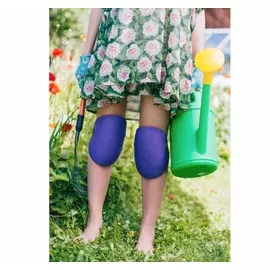 Наколенники садовые, защитные, из мягкого вспененного полипропилена Оранжевые