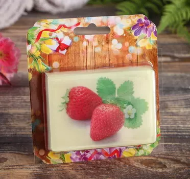 Натуральное мыло "Свежая клубника", 100 г