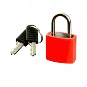 Навесной замок на ключе