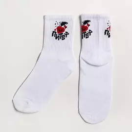 Носки женские «Питер», 23-25 см, белые