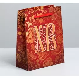 Пакет ламинированный вертикальный «Великий Праздник!» 12 15 5.5 см