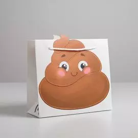 Пакет подарочный с приколом «Это тебе», 25 26 10 см