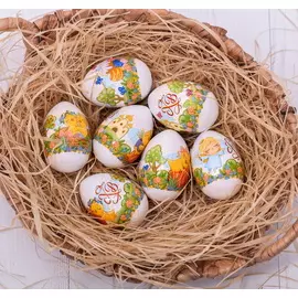 Пасхальная термоусадочная плёнка «Милые цыплята», на 7 яиц