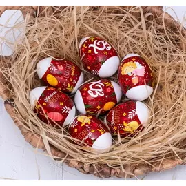 Пасхальная термоусадочная плёнка «Счастья и любви», на 7 яиц