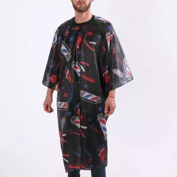 Пеньюар парикмахерский, цвет чёрный