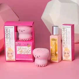 Подарочный набор: парфюм 30 мл и массажёр Shine bright