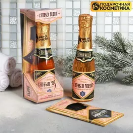 Подарочный набор С Новым годом!: гель для душа, мыло-шоколад