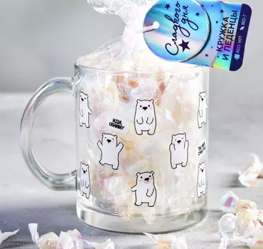 Подарочный набор «Ты моё счастье»: кружка 450 мл, леденцы 150 г