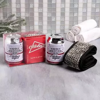 Подарочный набор «Удачи в делах»: Гель для душа и мочалка