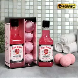 Подарочный набор "В Новом году..." гель для душа, бомбочки для ванн