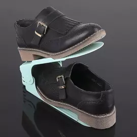 Подставка для обуви регулируемая 26*10*8,5 см цвет мятный