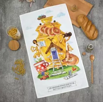 Полотенце кухонное Душистый чай 40*73 см