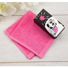 Полотенце махровое "Вжух" 30х30 см, в коробке