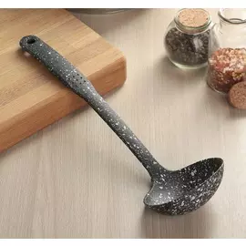 Половник 31,5 см черно-белый