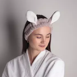 Повязка для умывания Зайка Персиковый