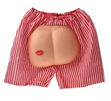 Прикол «Трусы с поцелуем»