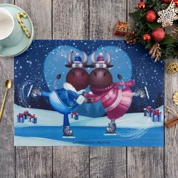 Салфетка на стол Согревающих объятий 40*29 см