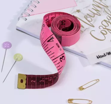 Сантиметровая лента в футляре, 150 см (см/дюймы)