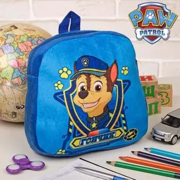 Щенячий патруль. Рюкзак детский плюшевый "Гончик"