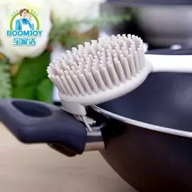 Щетка для мытья посуды и сковородок с резиновым ворсом Boomjoy Brush