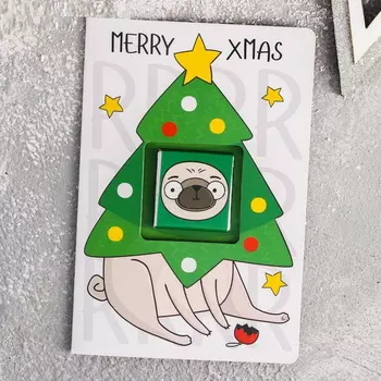 Шоколад молочный «Merry Xmas»: 5 г