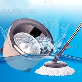 Швабра и ведро для отжима и полоскания Boomjoy M2 Magic Spin Mop