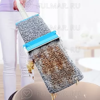 Швабра Лентяйка хозяйственная для мытья полов с отжимом Cleaner 360 Boomjoy