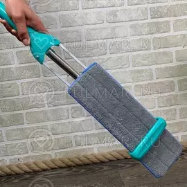 Швабра Лентяйка хозяйственная для мытья полов с отжимом SuperClean