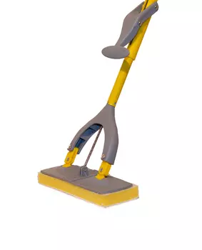 Швабра с губкой и отжимом бабочка