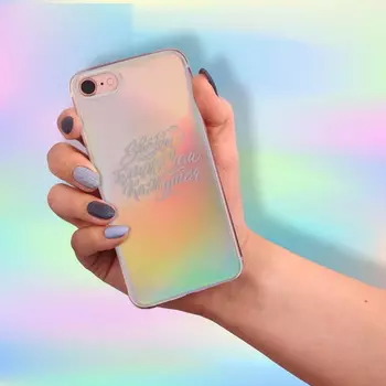 Силиконовый Чехол для телефона iPhone 7 с эффектом «Звёзды ближе, чем кажутся»
