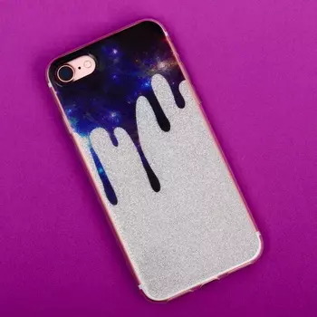 Силиконовый Чехол-накладка для телефона iPhone 7 Supernova