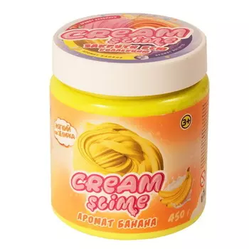 Слайм - игрушка Cream-Slime с ароматом банана, 250 г